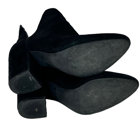 Steve Madden Rookie Ankle Cut Out Boots Size 8.5M Black Suede - Picture 8 of 9